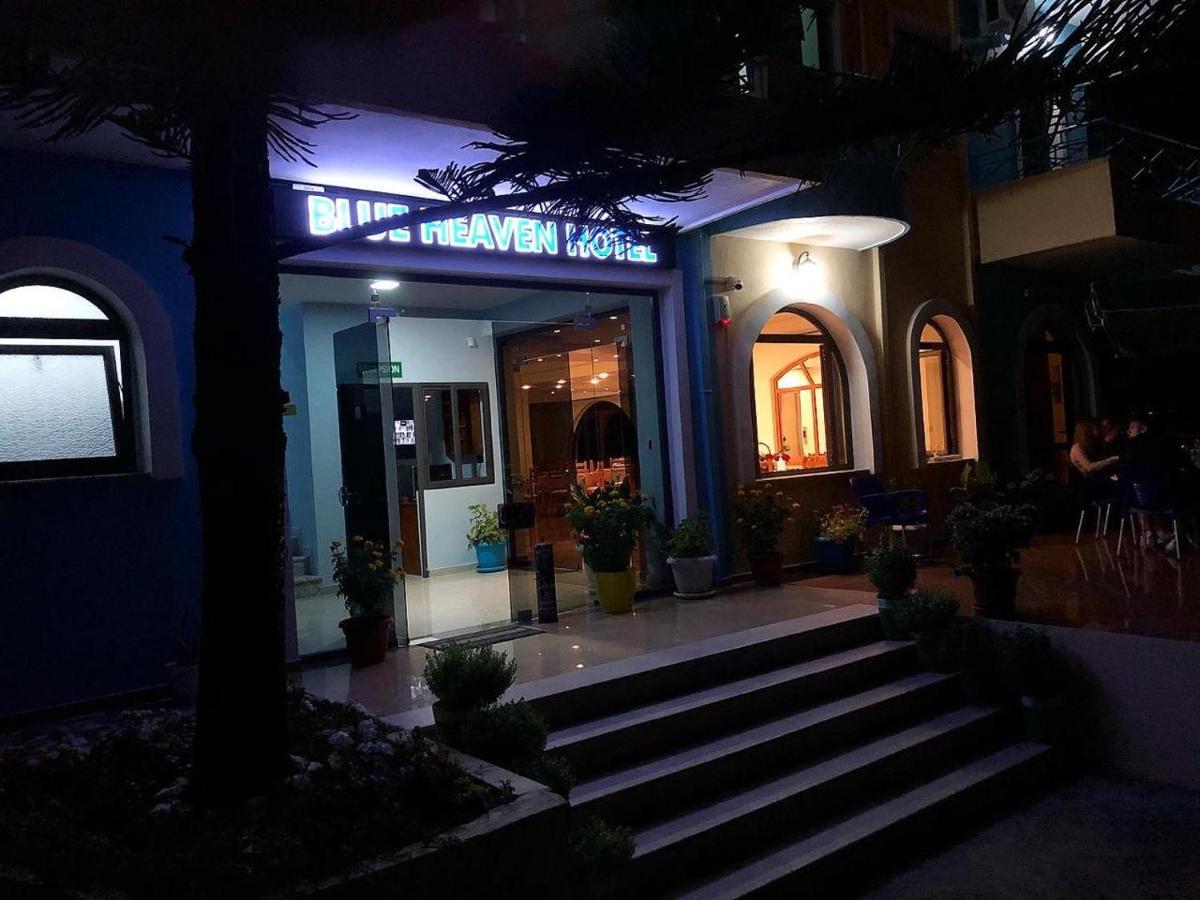 Blue Heaven Hotel Sarande Bagian luar foto