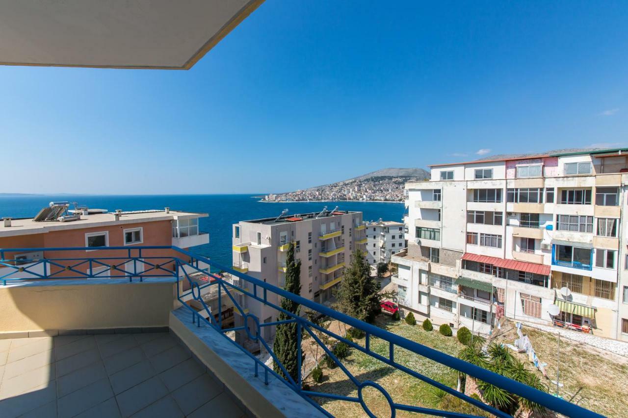 Blue Heaven Hotel Sarande Bagian luar foto