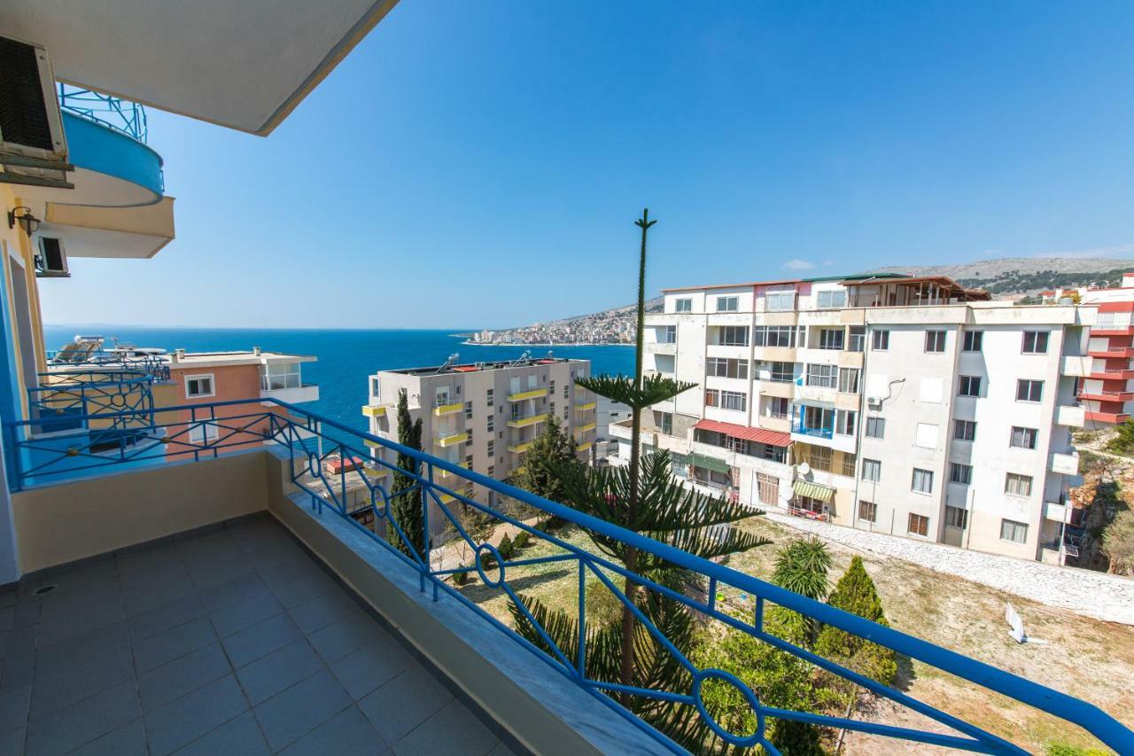 Blue Heaven Hotel Sarande Bagian luar foto